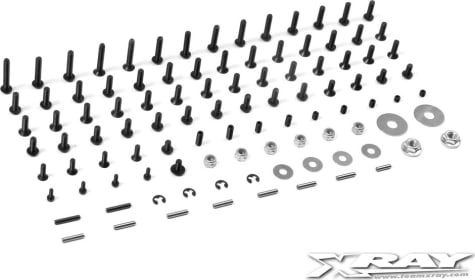 Xray XRA369300 - xb4 mounting hardware package - set