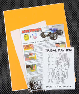 XXX Main XXXM042L - Tribal Mayhem Paint Mask