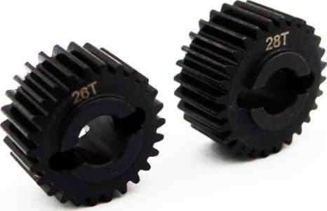 Hot Racing YET1000HP - discontinued Steel High Speed Transmission Gear Set - Axial Yeti