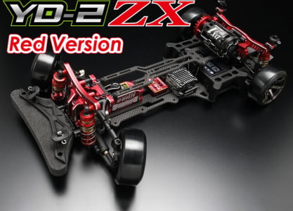 Yokomo YOKDP-YD2ZXR - Yd-2zx 1:10 2WD Rwd Drift Car Kit (Red)
