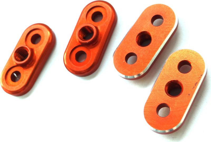 Losi 5ive FVE311M01 Hot Racing Aluminum Black Sway Bar Mount
