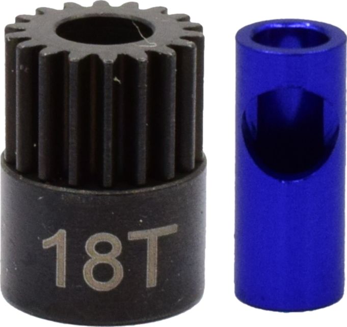 Hot Racing 28t 48p Hardened Steel Pinion Gear 1//8 Bore CSG1828