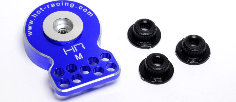 SHS88M Blue Hot Racing Medium Duty Aluminum Servo Saver