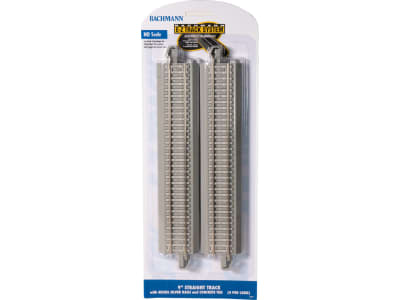 BAC44711 Ho 9 Straight with Concrete Ties