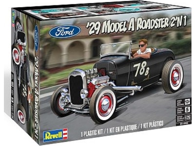 RMX854463 1 / 25 1929 Model a Roadster 2n1 Plastic Model Kit