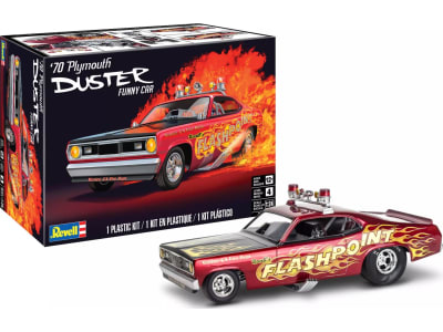 RMX14528 1 / 24 70 Plymouth Duster Funny Car Plastic Model Kit