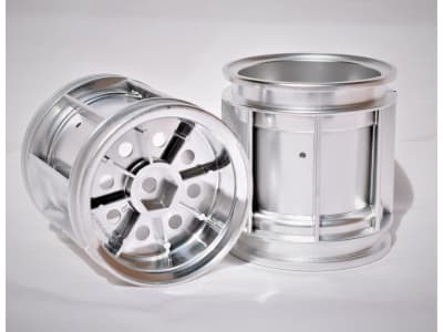 TAM9803063 Wheels: G6-01 King Yellow 6x6 - pair