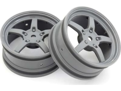 KYOFAH705GY 5-Spoke Racing Wheel  Gray / 2 pieces 