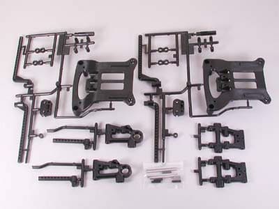 TAM51217 TT01D B Parts Suspension Arms