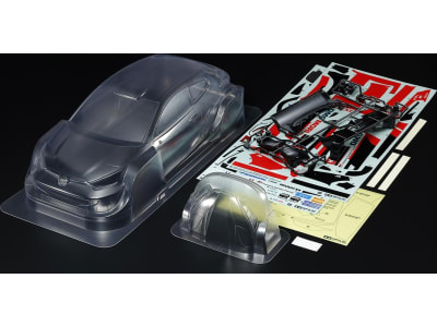 TAM51707 1:10 T0Y0TA GAZOO Yaris Rally1 Hybrid Body Parts
