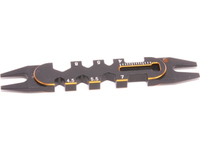 MK5967BG Multi Function Tool Ball Joint / Spanner - Black / Gold