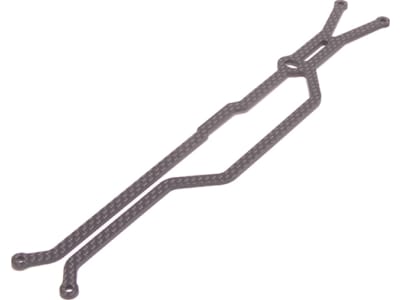 SCHU9120 Carbon fiber upper chassis brace for 1:10 scale Vibe Touring Car