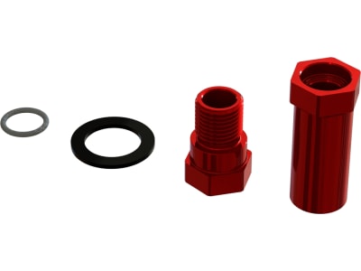 ARA340163 Aluminum Servo Saver Hub Set