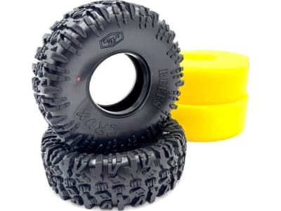 SEHREEFS219 Crux 2.2 Rock Crawler Tires W / Foams  2   5.25   Pink 