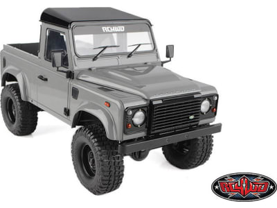 RC4Z-RTR0065 Gelande Ii RTR W /  2015 Land Rover Defender D90 Body Set  Grey 