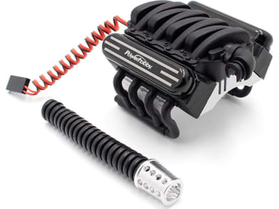 PHB5684 V8 Engine Motor Heatsinks and Cooling Fan for TRX-4  /  SCX10