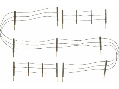 WOOA3000 O Barbed Wire Fence