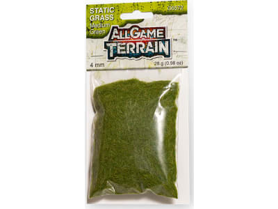 WOOG6572 4 mm Medium Green Static Grass