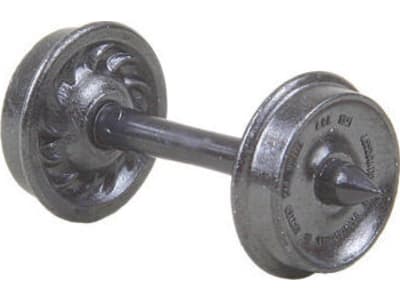 KAD523 HO Metal Wheels 33 / Ribbed 12