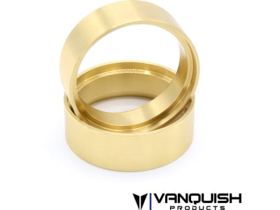 VPS05253 1.9 Brass 0.8 Wheel Clamp Rings Pair