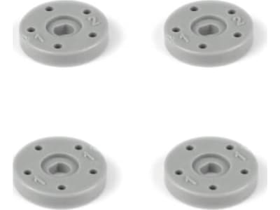 TKR6705E Shock Piston Set 13mm 4 pieces