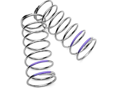 TKR6109 Shock Spring Set  front 1.67.5 6.25lb / in 57mm purple 