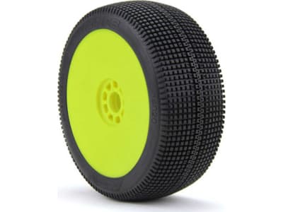 AKA14020XRY 1 / 8 Buggy ZIPPS Soft Long Wear EVO Mtd Yel