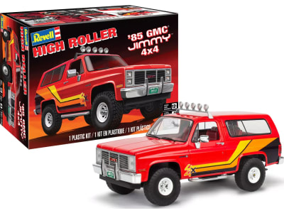 RMX145779090 1 / 25 1985 GMC Jimmy 4x4 High Roller Plastic Model Kit