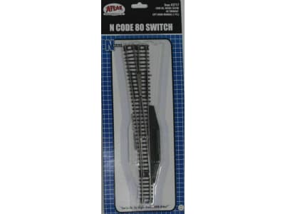 ATL2717 N Code 80 #8 Left-Hand Turnout