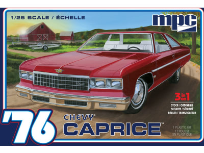 MPC963M 1976 Chevy Caprice w / Trailer 2T 1:25