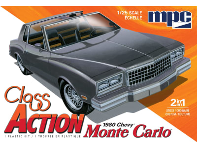 MPC967M 1 / 25 1980 Chevy Monte Carlo Class Action 2t Plastic Model Kit