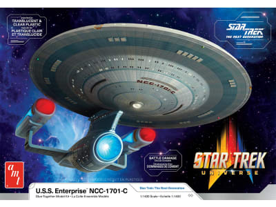 AMT1332M Star Trek U.S.S. Enterprise Ncc-1701-C 1 / 1400