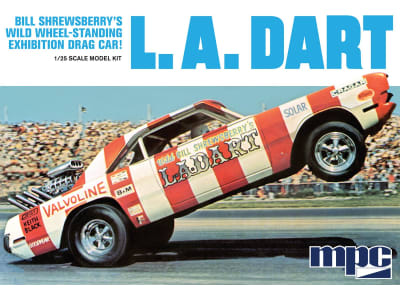MPC974 1 / 25 L.A. Dart Wheelstander Plastic Model Kit