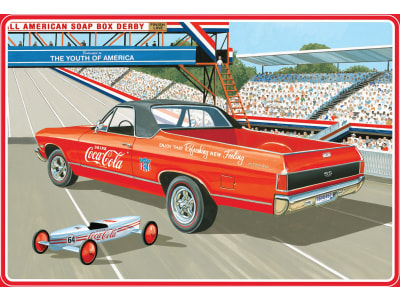 AMT1362 1968 Chevy El Camino SS Coca-Cola 1 / 25