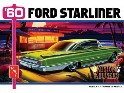 AMT1472M 1 / 25 1960 Ford Starliner Custom Plastic Model Kit
