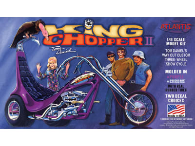 AANM224 Tom Daniel King ChopperII 1 / 8 Plastic Model Trike