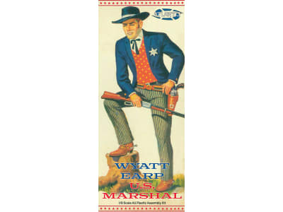 AANP278 1 / 8 Wyatt Earp Figure Model Kit