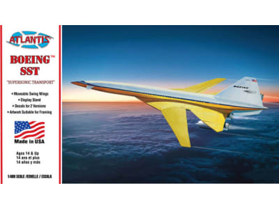 AANM6815 1 / 400 Scale Boeing SST Transport Boeing Markings Plastic Model K