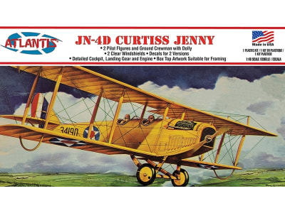 AANL534 Curtiss Jenny JN-4 Airplane 1:48