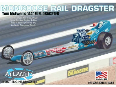AANM5695 1 / 24 Tom Mongoose Mcewen Front Engine Dragster Plastic Model Kit