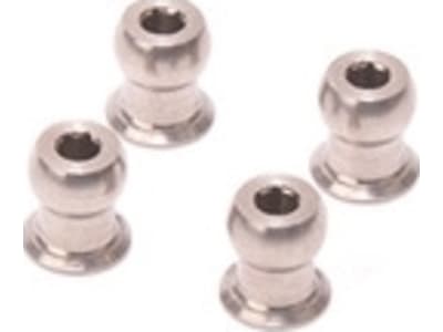 SCHU8782 Ti Lower Shock Ball 5mm  2mm Hex  - Mi9  pk4 