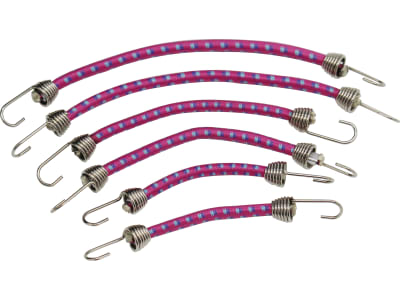 ACC468C87 1:10 Scale elastic cord Set  6  Purple W /  Blue