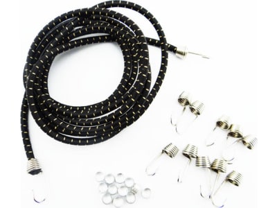 ACC468K41 1:10 Scale elastic cord Kit - Black Gold