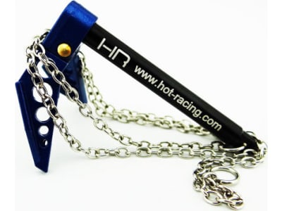 ACC838F06 1:10 Scale Portable Fold Up Winch Anchor Blue / Black