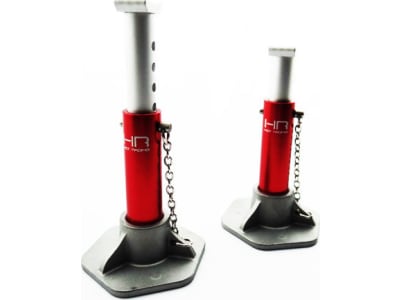 ACC83J02 Red 1:10 Scale Aluminum Jack Stands  Toy 