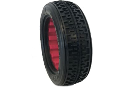 AKA13208SR 1:10 Buggy REBAR 2WD Front  Soft  w / Red Insert