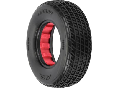AKA13238CR Array Clay 2WD Front 1.7  / 2.2 Dirt Oval Tires 2
