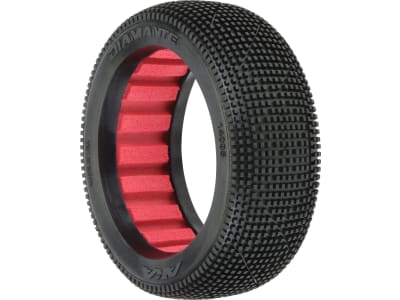 AKA14035QR 1 / 8 Diamante Super Soft LW F / R Buggy Tires 2