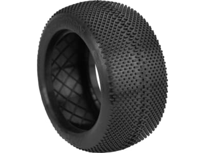 AKA14113ZR 1 / 8 Truggy Evo Gridiron MLW Tire w /  Red Insert 2