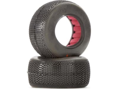 AKA13017VR 1:10 Sc Impact Tires Wide W / Inserts Super Soft - Pair